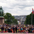 3 000 barnehagebarn var samlet på Slottsplassen (Foto: Lise Åserud, NTB Scanpix)